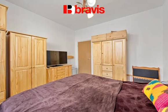 Prodej bytu 2+1+nika, Brno - Lesná, OV, lodžie, žádaná lokalita, ulice Haškova