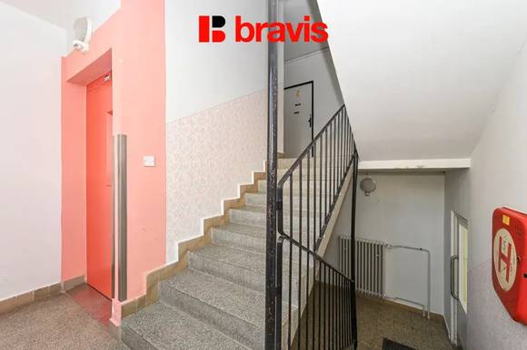 Prodej bytu 2+1+nika, Brno - Lesná, OV, lodžie, žádaná lokalita, ulice Haškova