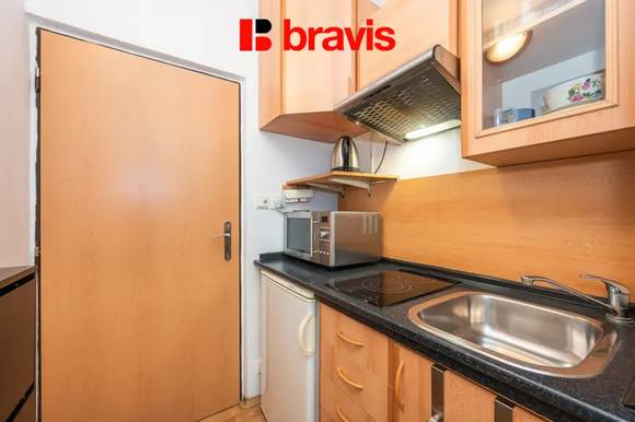 Prodej bytu 1+kk, ul. Jedovnická, Brno - Líšeň, zařízený, lodžie