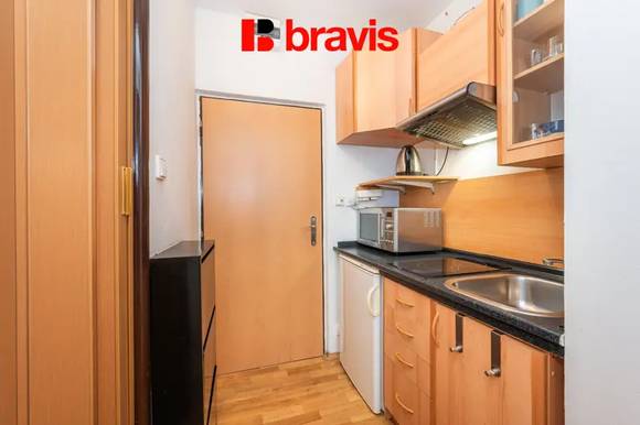 Prodej bytu 1+kk, ul. Jedovnická, Brno - Líšeň, zařízený, lodžie