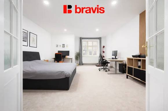 Sale of spacious 3+kk apartment, Kotlářská Street, Brno - Veveří, basement