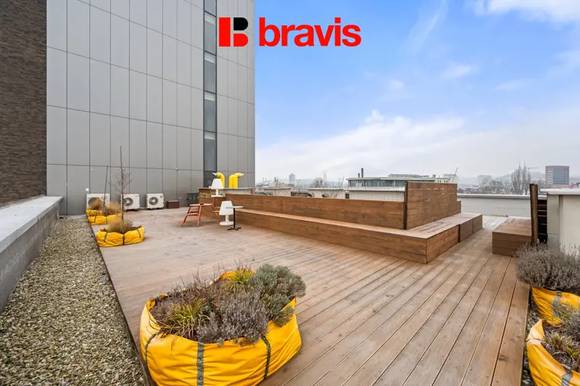 Pronájem moderního zařízeného 1+kk 24 m², Brno - Trnitá, Dornych, neplatíte provizi