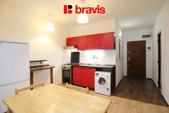 Pronájem bytu 1+1, Brno – Královo Pole, ulice Herčíkova, zařízený