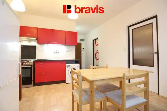 Pronájem bytu 1+1, Brno – Královo Pole, ulice Herčíkova, zařízený