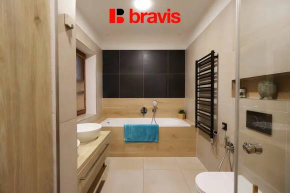 Pronájem moderního bytu 4+kk, obec Jinačovice, Brno- venkov, 3x parkování, zimní terasa