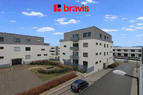 Pronájem bytu 3+kk, Brno - Sadová, ulice Kumpoštova, rezidence Kociánka, balkon, sklep, vyhledávaná lokalita