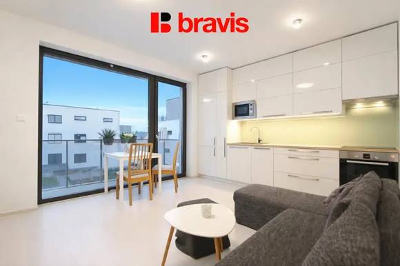 Pronájem bytu 3+kk, Brno - Sadová, ulice Kumpoštova, rezidence Kociánka, balkon, sklep, vyhledávaná lokalita