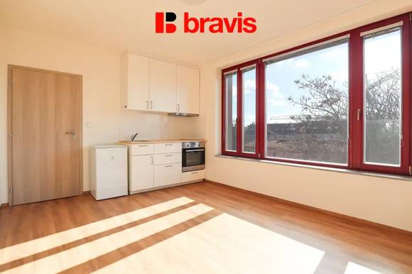 Pronájem bytu 1+kk, Brno - Zábrdovice, ul. Francouzská, výtah