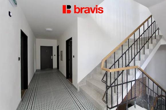 Pronájem bytu 1+kk, Brno - Zábrdovice, ul. Francouzská, výtah