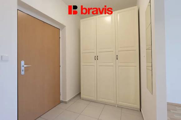 Pronájem bytu 1+kk, ulice U Leskavy, Brno - Starý Lískovec, balkon, sklep
