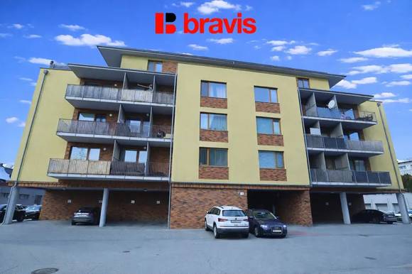 Pronájem bytu 1+kk, ulice U Leskavy, Brno - Starý Lískovec, balkon, sklep