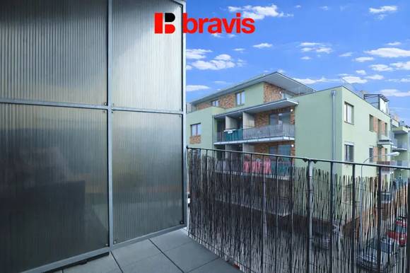 Pronájem bytu 1+kk, ulice U Leskavy, Brno - Starý Lískovec, balkon, sklep