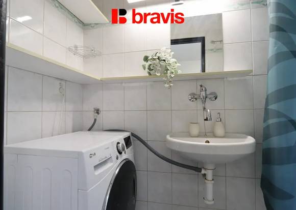 Pronájem útulného bytu 1+kk, Brno - střed, ul. Leitnerova, zařízený, sklep.