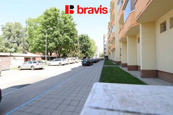 Pronájem útulného bytu 1+kk, Brno - střed, ul. Leitnerova, zařízený, sklep.