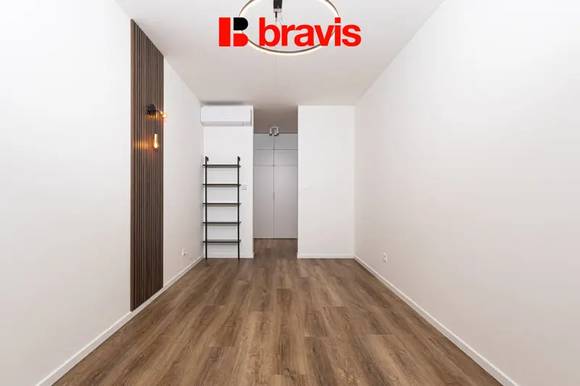 Pronájem bytu 2+kk, Brno - Štýřice, ul. Vídeňská, novostavba, terasa, garážové stání