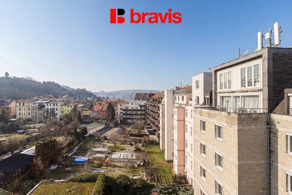 Pronájem bytu 2+kk, Brno - Štýřice, ul. Vídeňská, novostavba, terasa, garážové stání