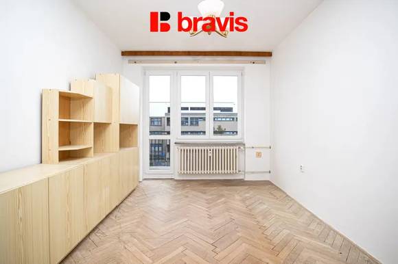 Prodej bytu 2+1, 52 m2, lodžie, 2x sklep, ul.Neumannova, Brno - Pisárky.