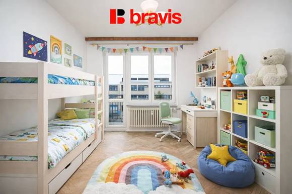 Prodej bytu 2+1, 52 m2, lodžie, 2x sklep, ul.Neumannova, Brno - Pisárky.