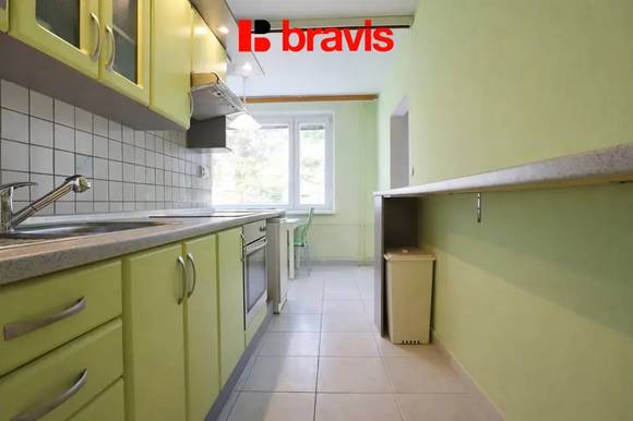 Pronájem bytu 2+kk, ulice Laštůvkova, Brno - Bystrc, klidná lokalita, balkon