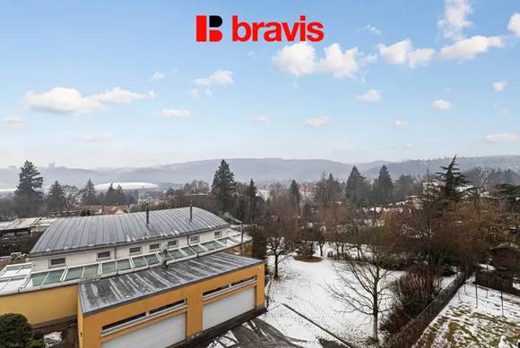 Pronájem bytu 5+kk, Brno - Pisárky, Neumannova ulice, 2 koupelny, terasa, garážové stání v ceně