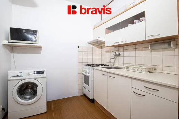 Pronájem bytu 1+1, Brno - Královo Pole, ul. Božetěchova, zařízený, lodžie, sklep