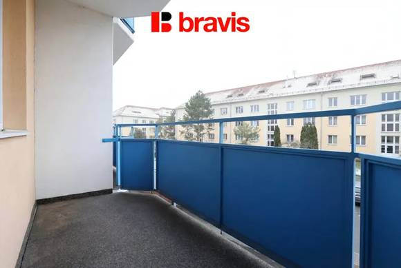 Pronájem bytu 1+1, Brno - Královo Pole, ul. Božetěchova, zařízený, lodžie, sklep