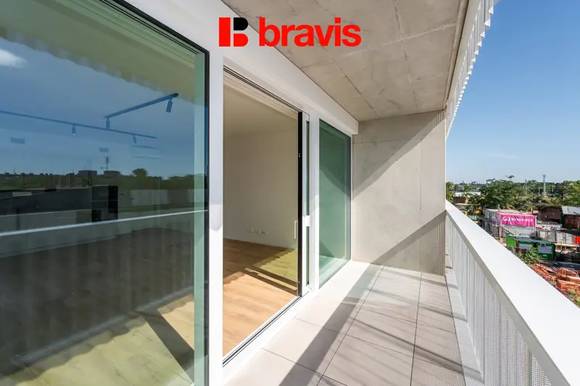 Pronájem bytu 2+kk, rezidence „INSADY“ na ul. Nové sady, relaxační zahrada, novostavba, chytrá domácnost, rekuperace, klimatizace, lodžie, sklep