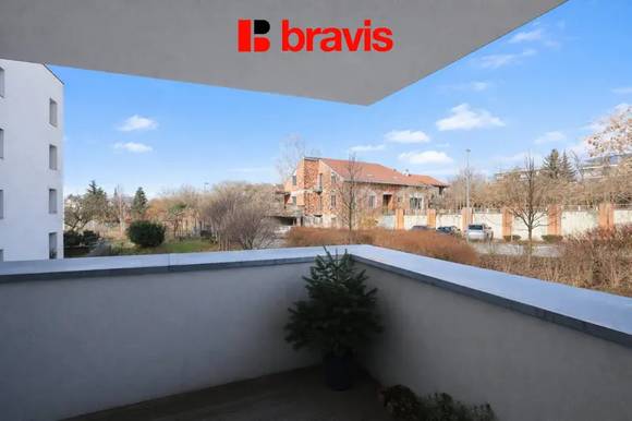 Pronájem bytu 3+kk, ul. Zaječí hora, Brno - Sadová, zařízený, s terasou, kójí a garážovým stáním