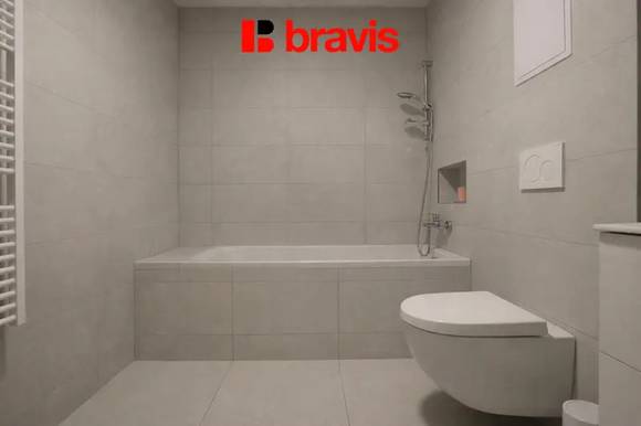 Pronájem mezonetového bytu 3+kk, ulice Brněnská, Rosice u Brna, novostavba
