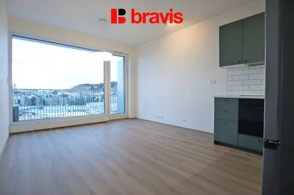 Pronájem bytu 2+kk, Brno - Staré Brno, ul. Rybářská, sklep, balkon, garážové stání