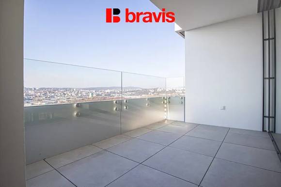 Pronájem novostavby 3+kk, Brno - Černá Pole, třída Generála Píky, 2 garážová stání, sklep