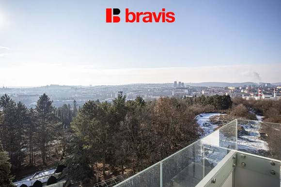 Pronájem novostavby 3+kk, Brno - Černá Pole, třída Generála Píky, 2 garážová stání, sklep