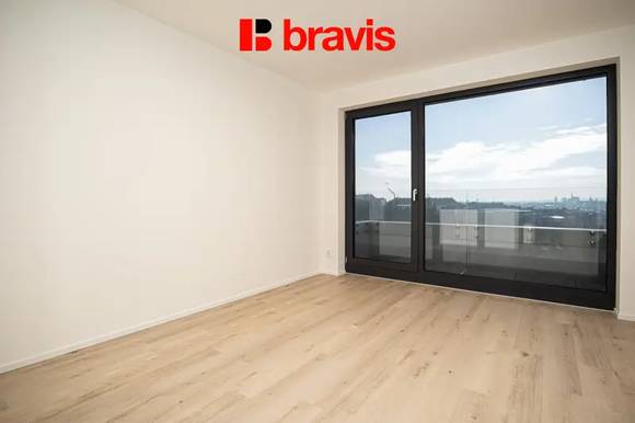 Pronájem novostavby 3+kk, Brno - Černá Pole, třída Generála Píky, 2 garážová stání, sklep