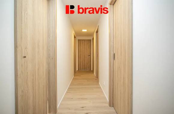 Pronájem novostavby 3+kk, Brno - Černá Pole, třída Generála Píky, 2 garážová stání, sklep