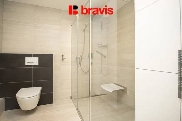 Pronájem novostavby 3+kk, Brno - Černá Pole, třída Generála Píky, 2 garážová stání, sklep