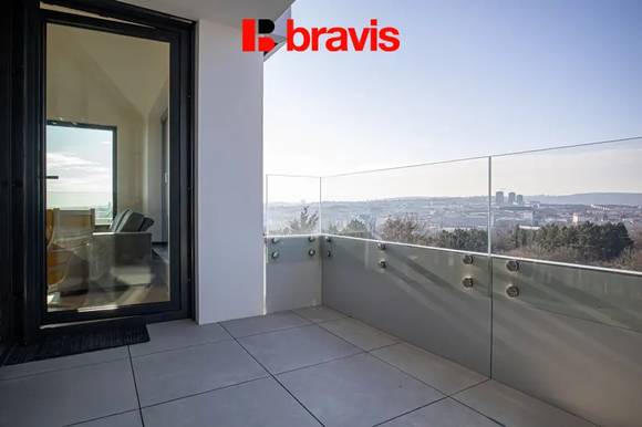 Pronájem novostavby 3+kk, Brno - Černá Pole, třída Generála Píky, 2 garážová stání, sklep