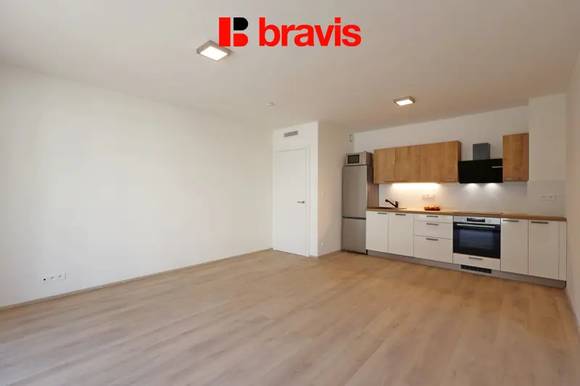 Pronájem bytu 2+kk v rezidenci Diorit, Brno - Komín, garážové stání, sklep, terasa do vnitrobloku