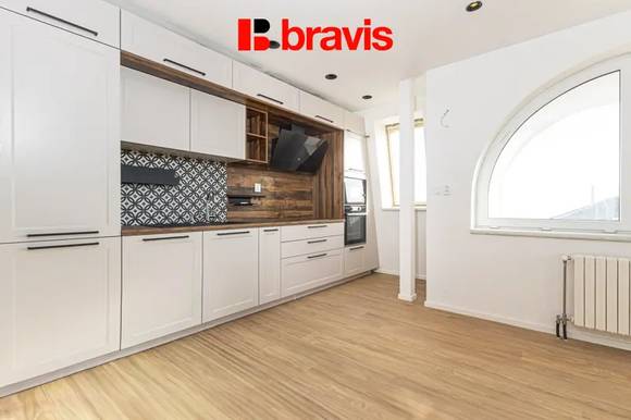 Pronájem bytu 3+kk, Brno - Kohoutovice, ul. Chopinova, po kompletní rekonstrukci, balkon, první nájemník