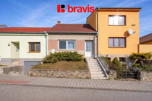 Prodej rodinného domu  2+1, ul. Kroupova, Brno - Starý Lískovec, sklep, zahrada