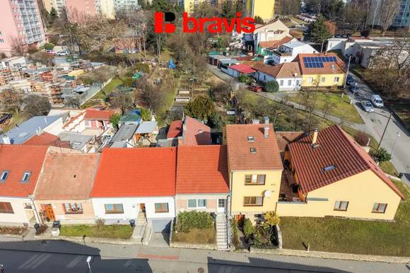 Prodej rodinného domu  2+1, ul. Kroupova, Brno - Starý Lískovec, sklep, zahrada