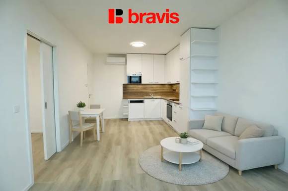 Rent flats 2+KT 50 m², Brno - Štýřice