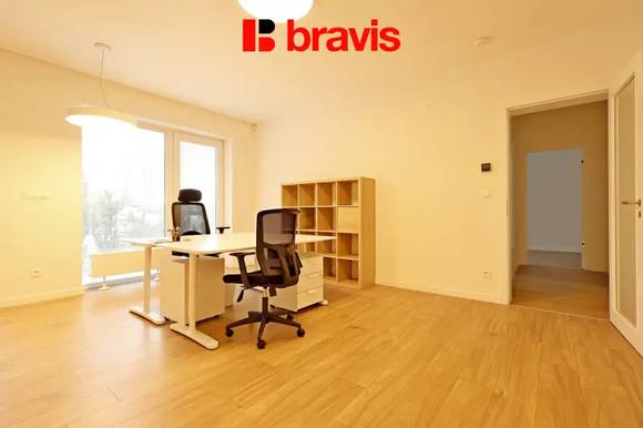 G - Apartment 3 + kk for rent in a new building, in a lucrative part of the city of Brno, Hlinky Street, Brno - Pisárky, air conditioning, parking, balcony, cellar