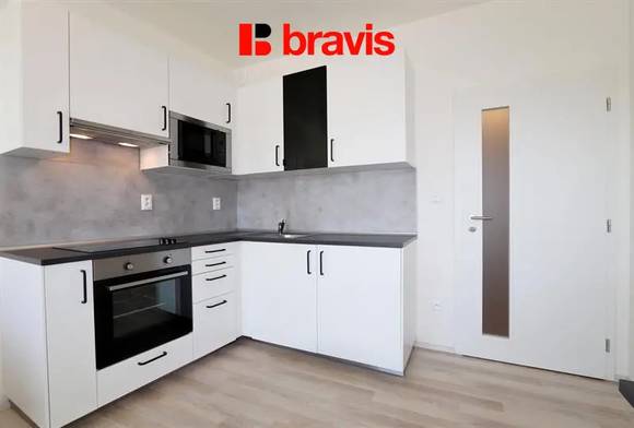 Pronájem  bytu 1+kk, ulice Rumiště, Brno - Trnitá, zařízený, balkón