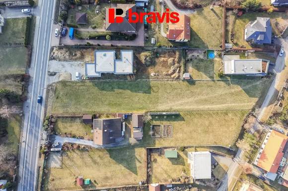 Prodej stavebního pozemku 1 218 m², ul. Jihlavská, Velká Bíteš