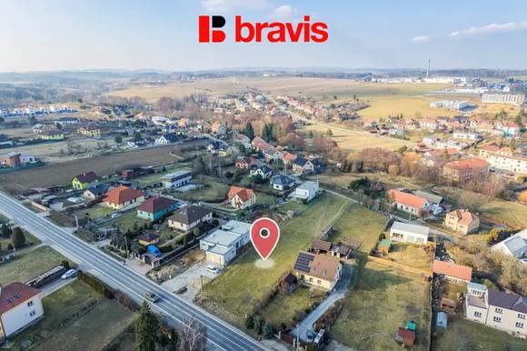 Prodej stavebního pozemku 1 218 m², ul. Jihlavská, Velká Bíteš