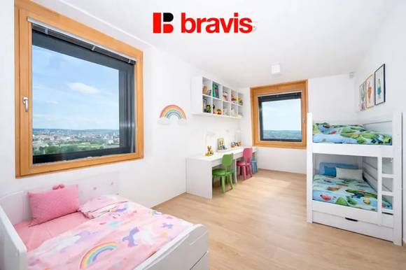 Prodej luxusního apartmánu 3+kk s terasou v AZ Toweru, dvě parkovací stání