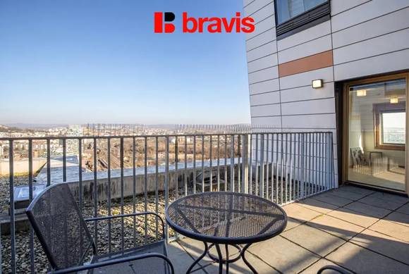 Prodej luxusního apartmánu 3+kk s terasou v AZ Toweru, dvě parkovací stání