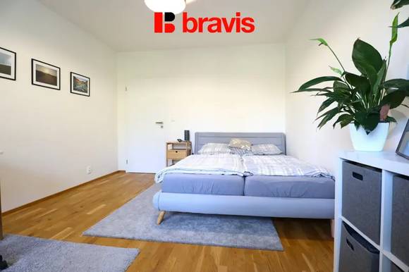 Pronájem bytu 2+1, Brno - Kohoutovice, ulice Borodinova, zařízený, balkon, sklep
