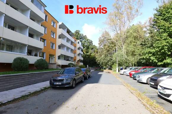 Pronájem bytu 2+1, Brno - Kohoutovice, ulice Borodinova, zařízený, balkon, sklep