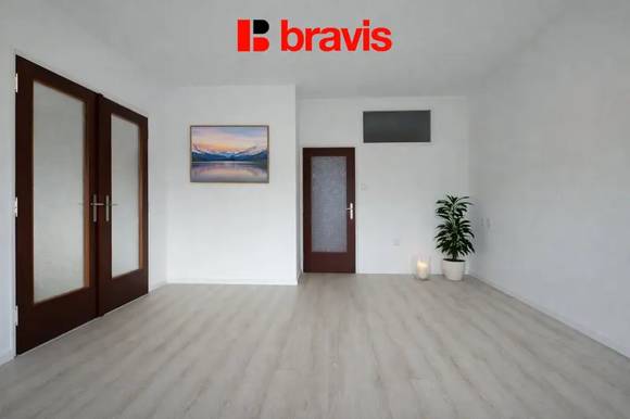 Pronájem bytu 2+1,Brno - Veveří, ul.Bayerova, lodžie, balkon, šatna